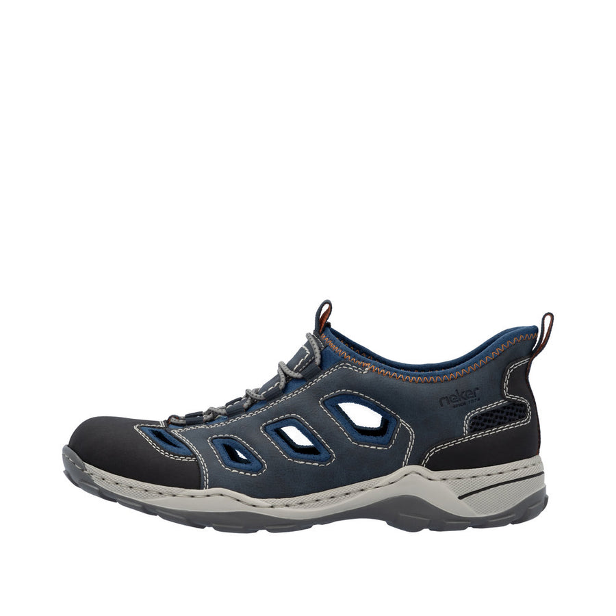 Rieker - 08078-14 - Schwarz/Midnight/Blau/Navy - Shoes