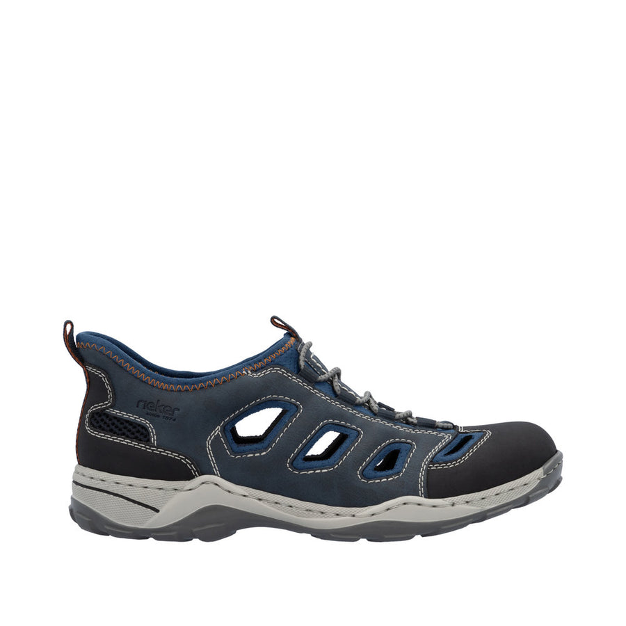 Rieker - 08078-14 - Schwarz/Midnight/Blau/Navy - Shoes
