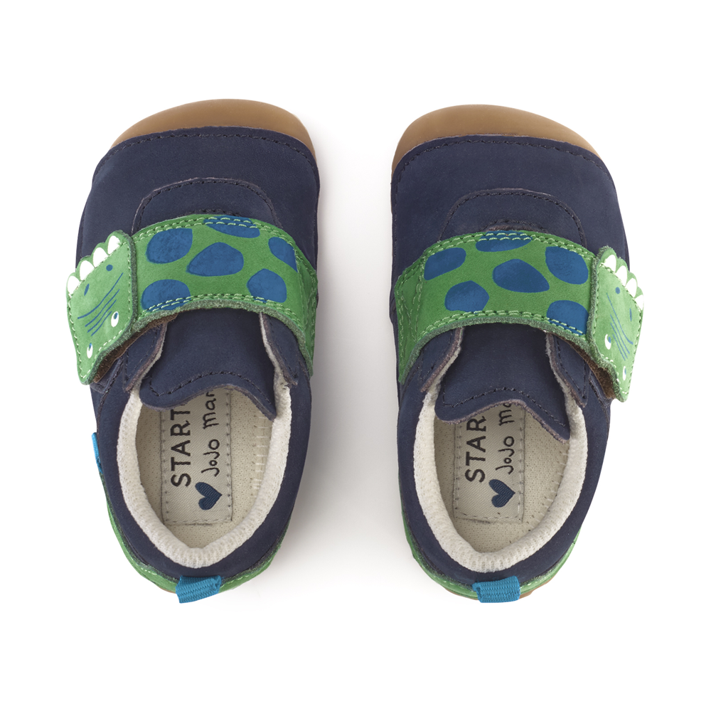 Start Rite - Little Mate - French Navy/Green Nubuck - Shoes