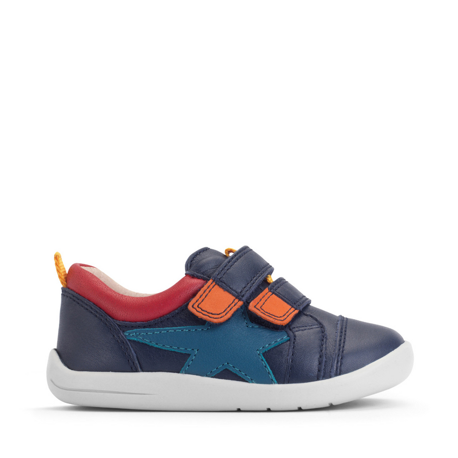 Start Rite - Playhouse Star - Navy/Multi Leather - Shoes