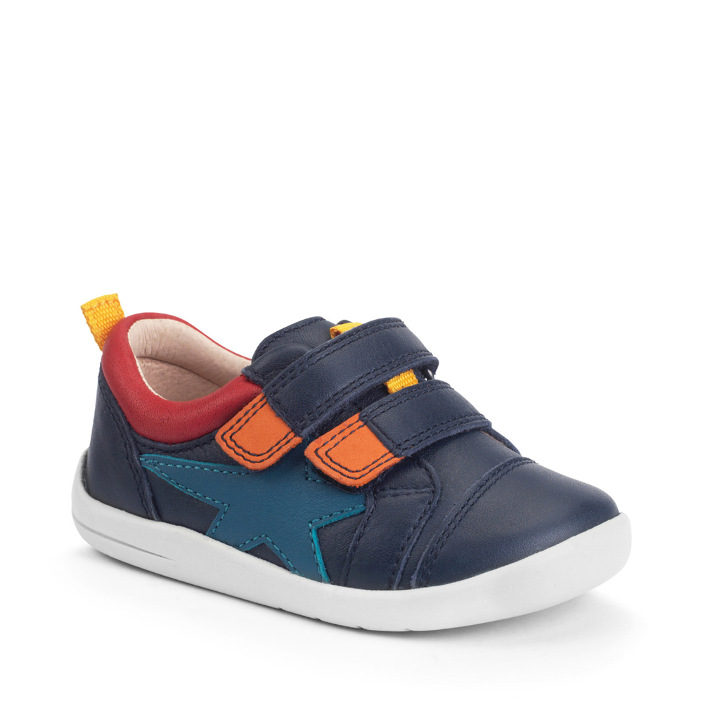 Start Rite - Playhouse Star - Navy/Multi Leather - Shoes