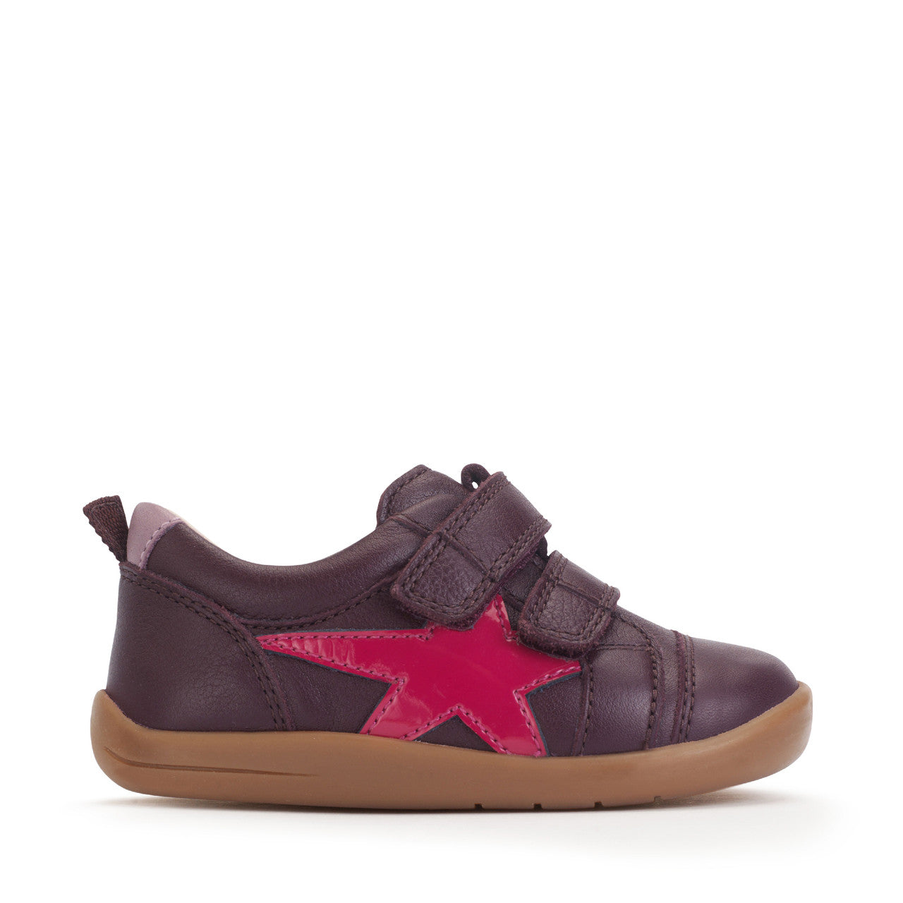 Start Rite - Playhouse Star - Burgundy Leather/ Cherry Patent  - Shoes