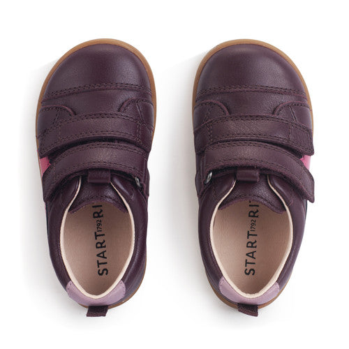 Start Rite - Playhouse Star - Burgundy Leather/ Cherry Patent  - Shoes