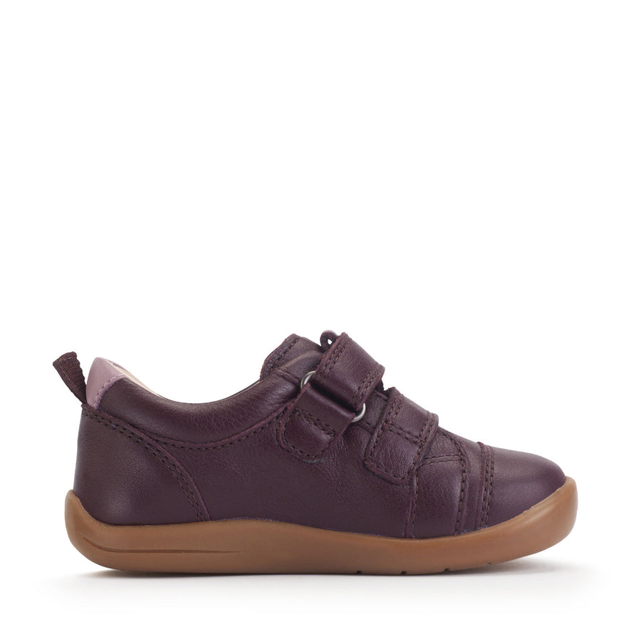 Start Rite - Playhouse Star - Burgundy Leather/ Cherry Patent  - Shoes