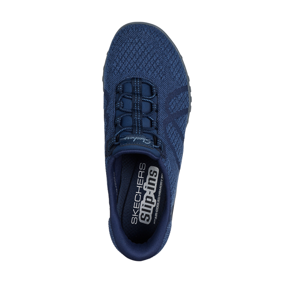 Skechers - Breathe Easy - Knitty Waves - Navy - Trainers
