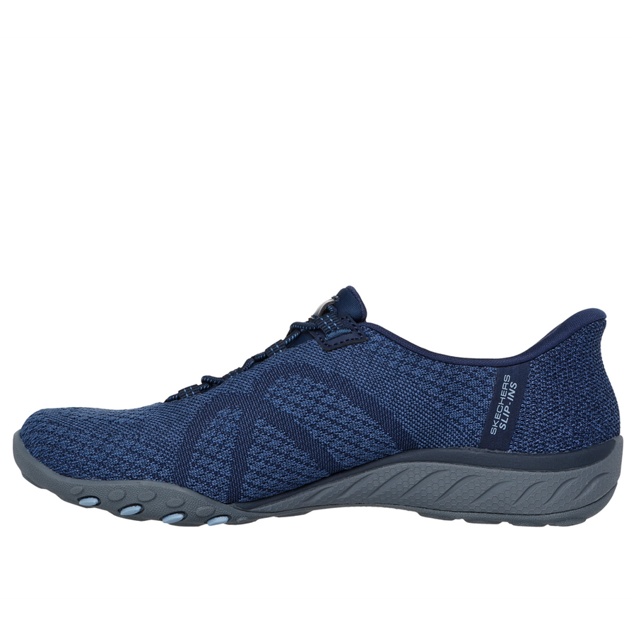 Skechers - Breathe Easy - Knitty Waves - Navy - Trainers