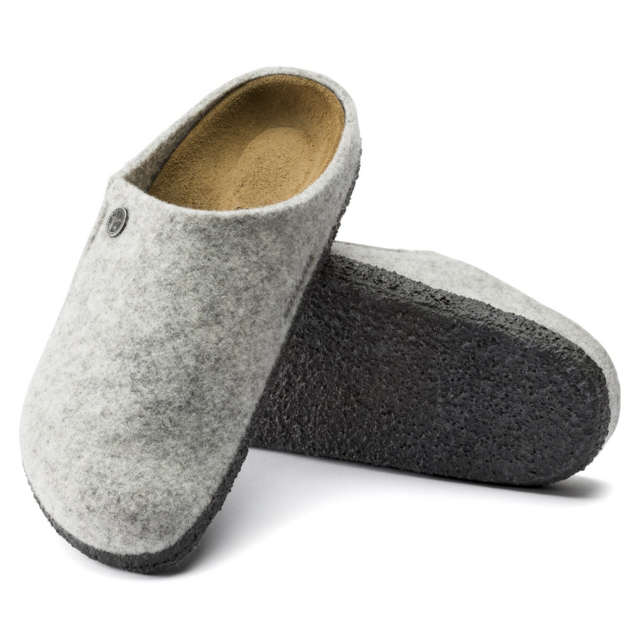 Birkenstock - Zermatt Felt - Light Grey - Regular - Slippers