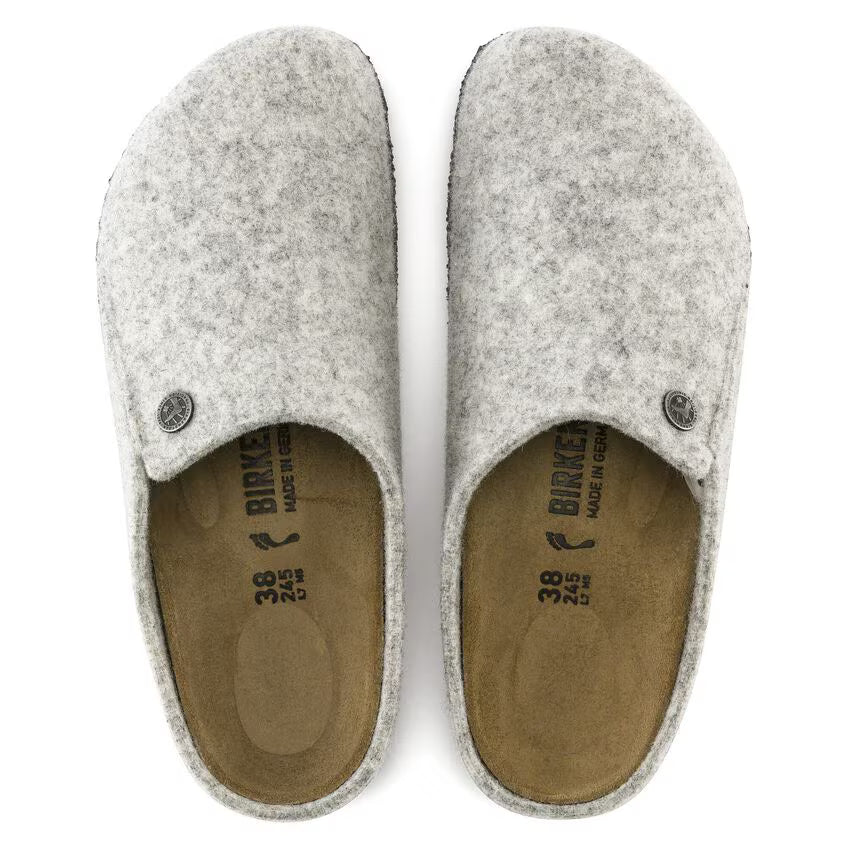 Birkenstock - Zermatt Felt - Light Grey - Regular - Slippers