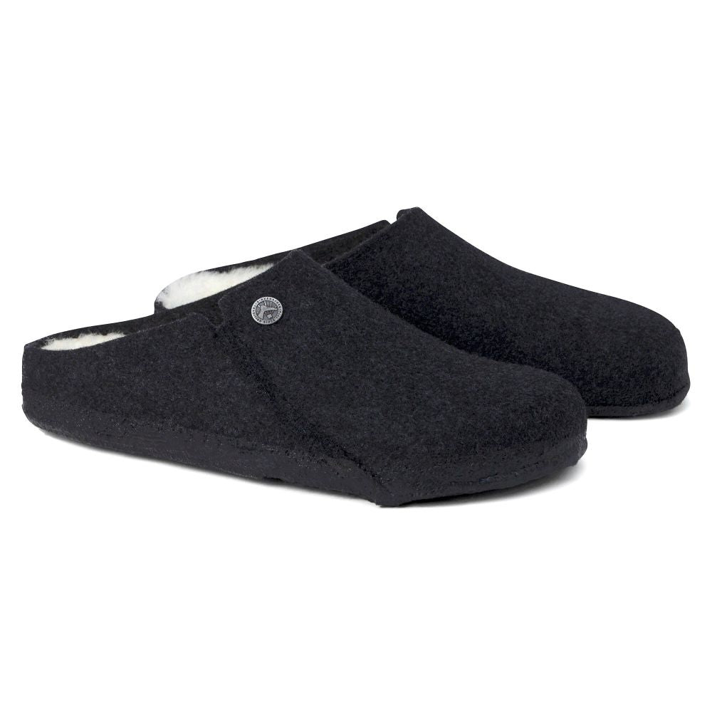 Birkenstock - Zermatt Shearling Felt - Anthracite - Regular - Slippers