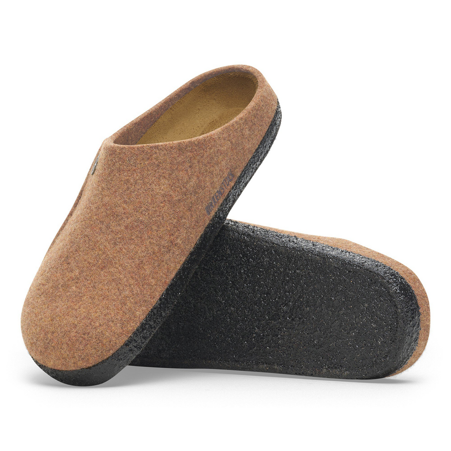Birkenstock - Zermatt Wool Felt - Leo Toffee Melange - Regular - Slippers