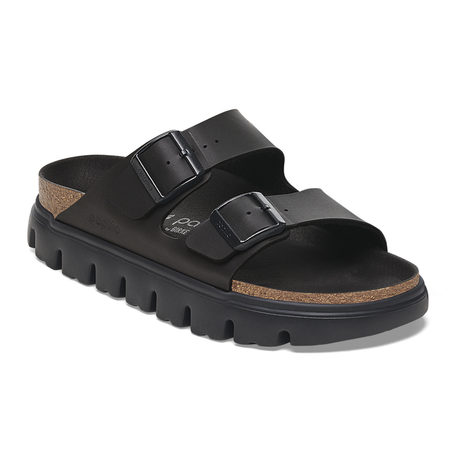 Birkenstock - Arizona Chunky Birko-Flor - 1029077 - Black - Sandals