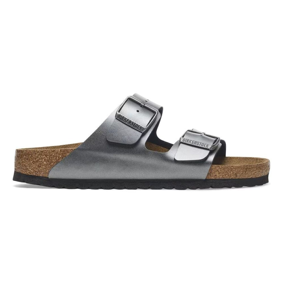 Birkenstock - Arizona Birko-Flor - 1029224 - Metallic Black - Sandals