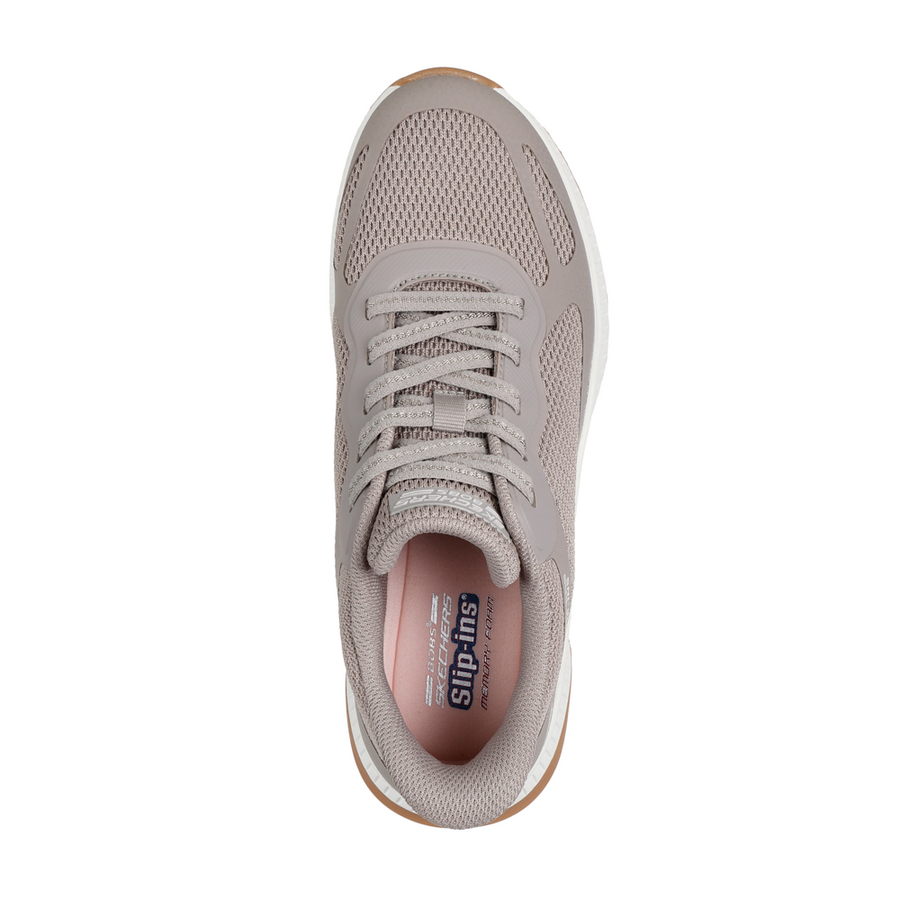 Skechers - Bobs Squad 4 - Staple Look - Taupe - Trainers