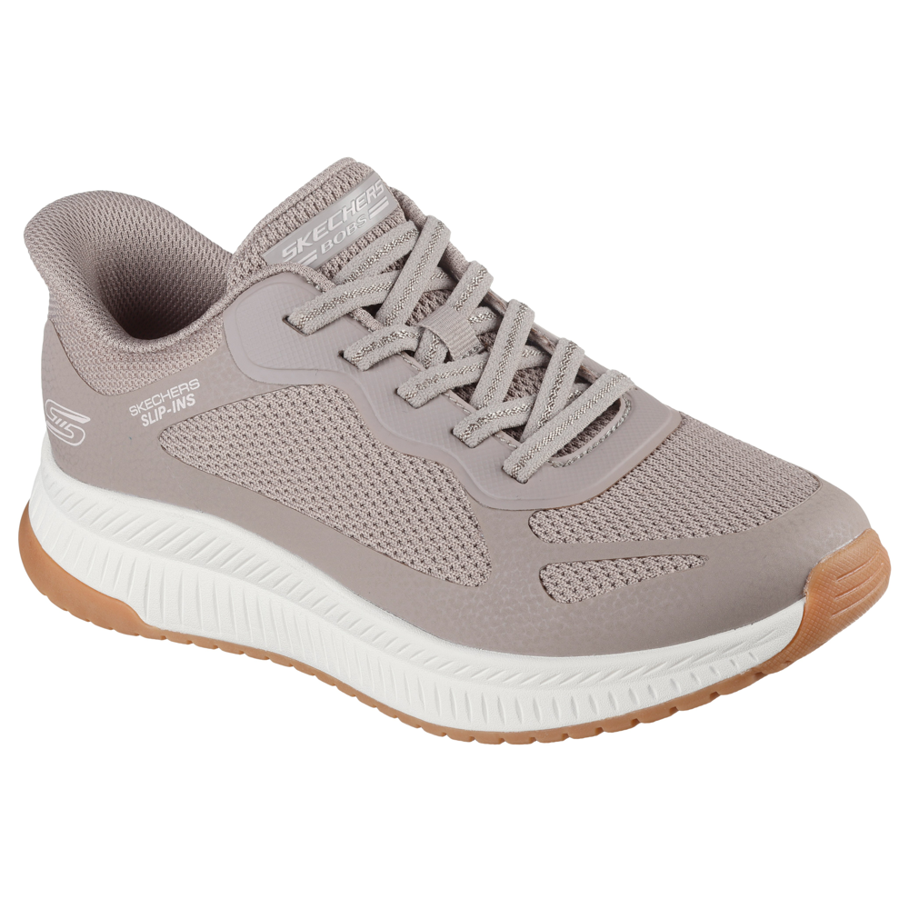 Skechers - Bobs Squad 4 - Staple Look - Taupe - Trainers