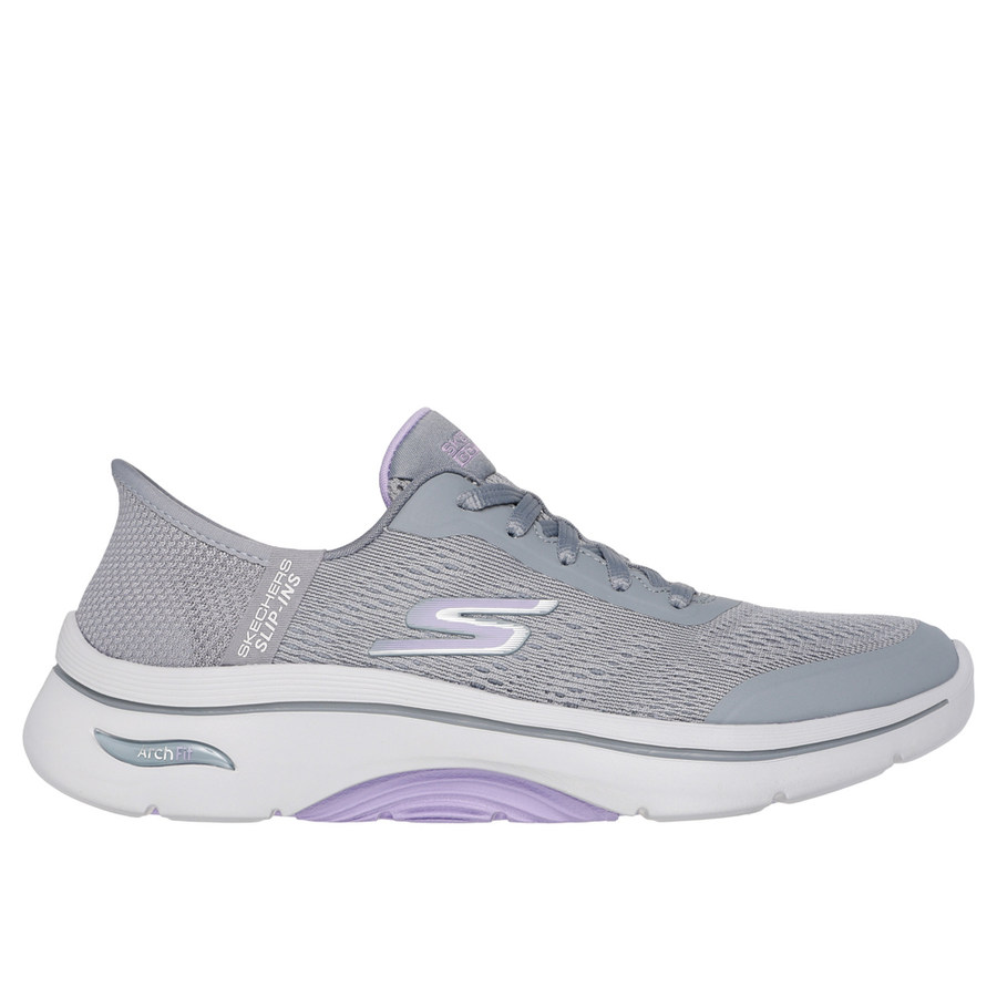 Skechers - Go Walk Arch Fit 2.0 - Valenc - Grey/Lavender - Trainers