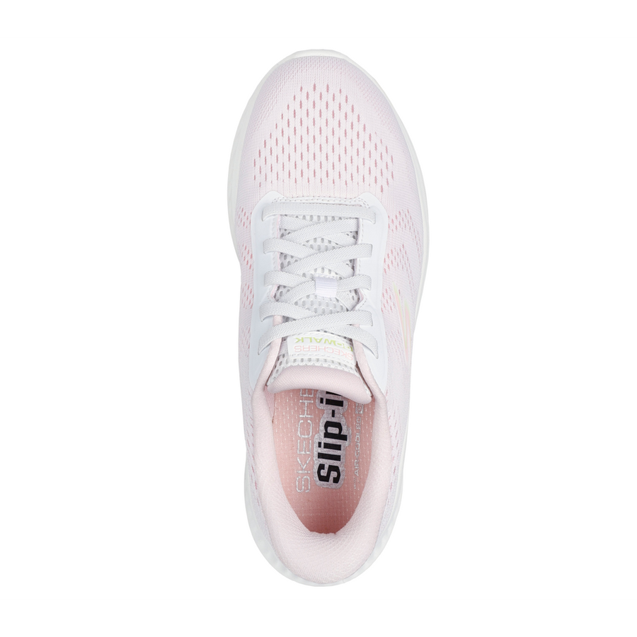 Skechers - Go Walk Now - Khloe - White/Pink - Trainers
