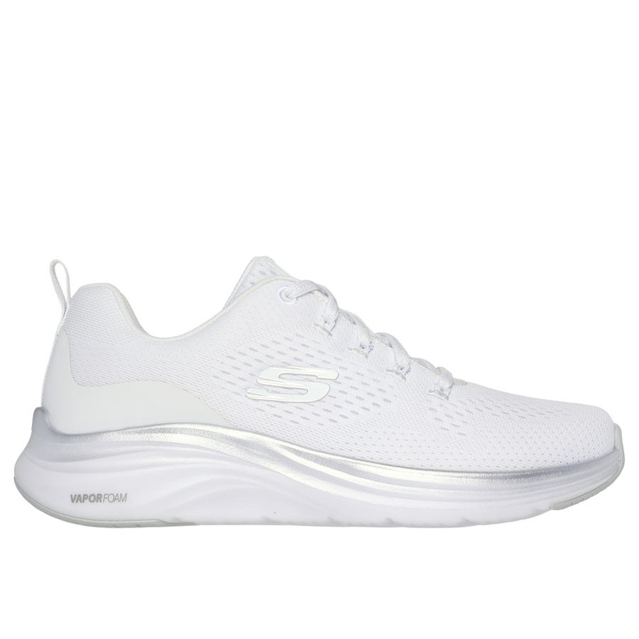 Skechers - Vapor Foam - Midnight Glimmer - White/Silver - Trainers