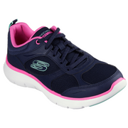 Skechers - Flex Appeal 5.0 - Fresh Touch - Navy/Hot Pink - Trainers