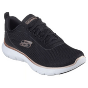 Skechers - Flex Appeal 5.0 Uptake - Black/Rose Gold - Trainers