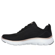 Skechers - Flex Appeal 5.0 Uptake - Black/Rose Gold - Trainers