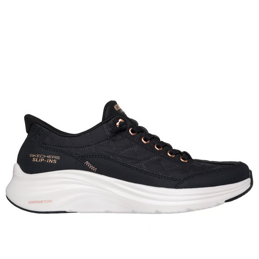 Skechers - Contour Foam - Golden Hour - Black/Rose Gold - Trainers