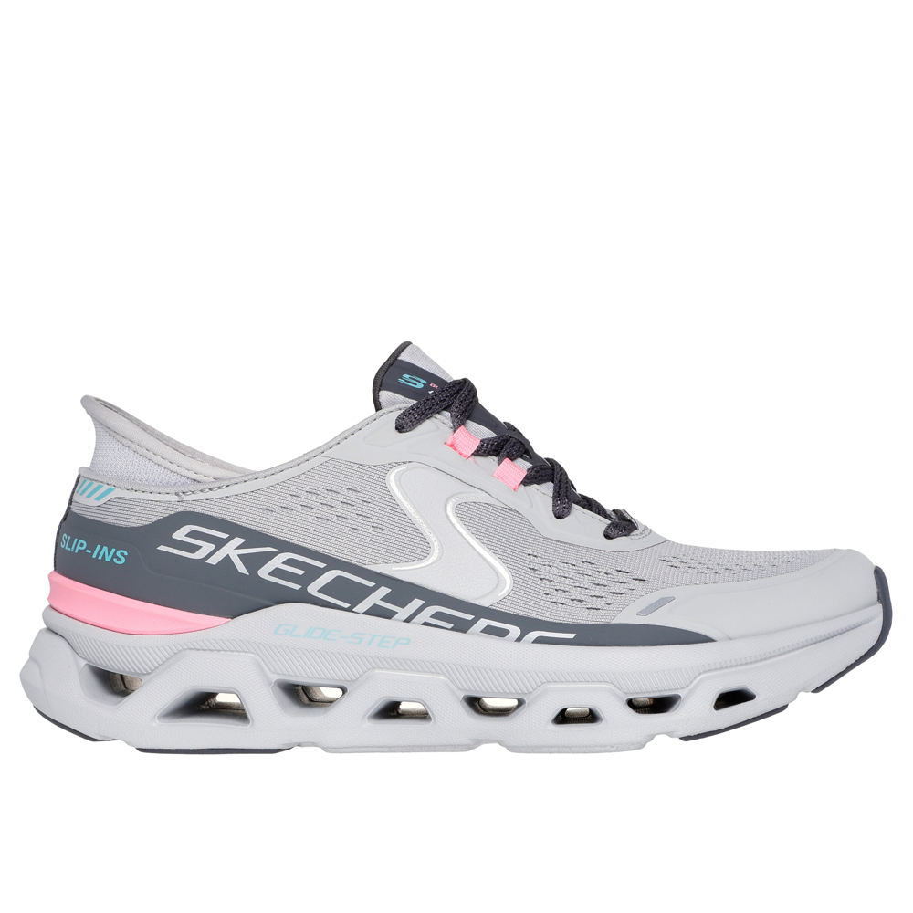 Skechers - Glide Step - Altus - Grey/Pink - Trainers