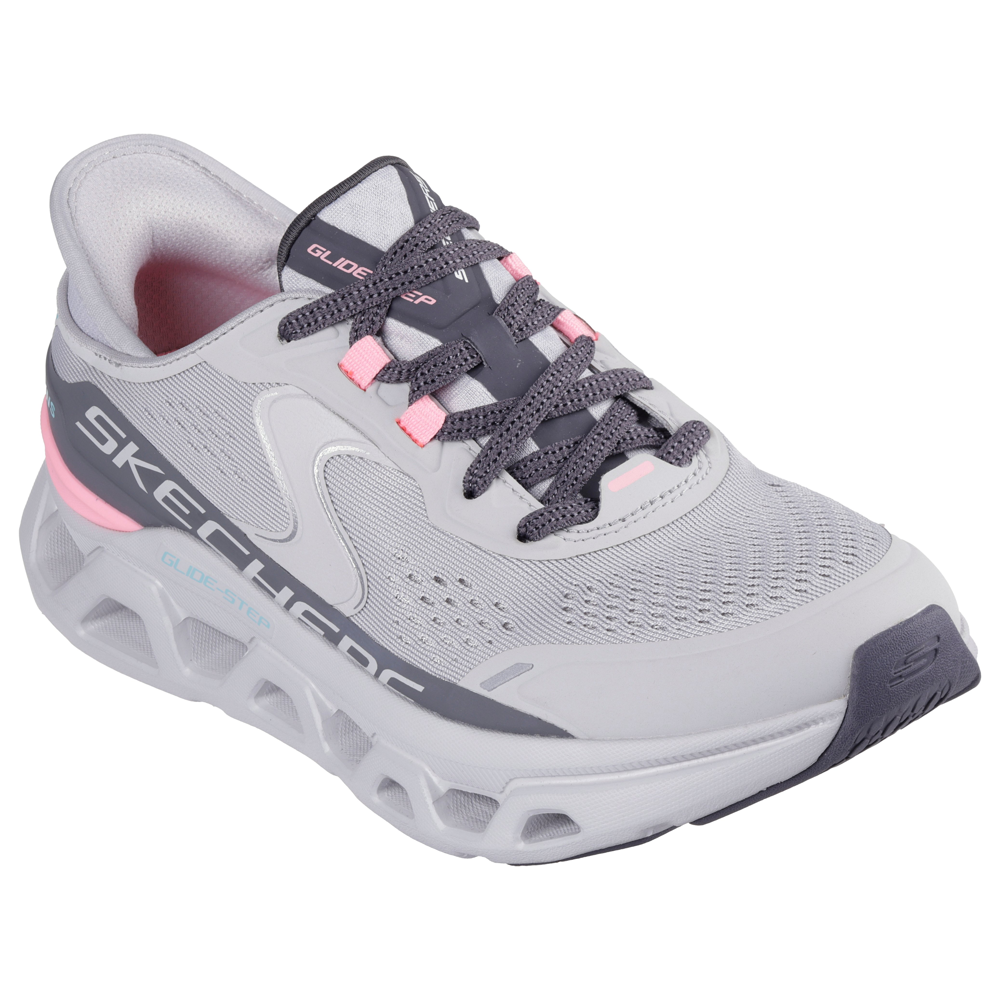 Skechers - Glide Step - Altus - Grey/Pink - Trainers