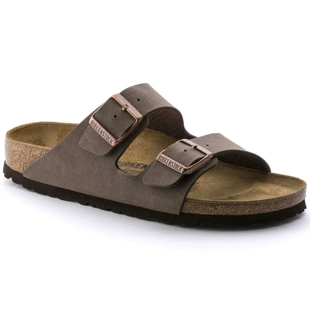 Birkenstock - Arizona Birko-Flor Birkibuc - (Regular) - 151181 - Mocca - Sandals