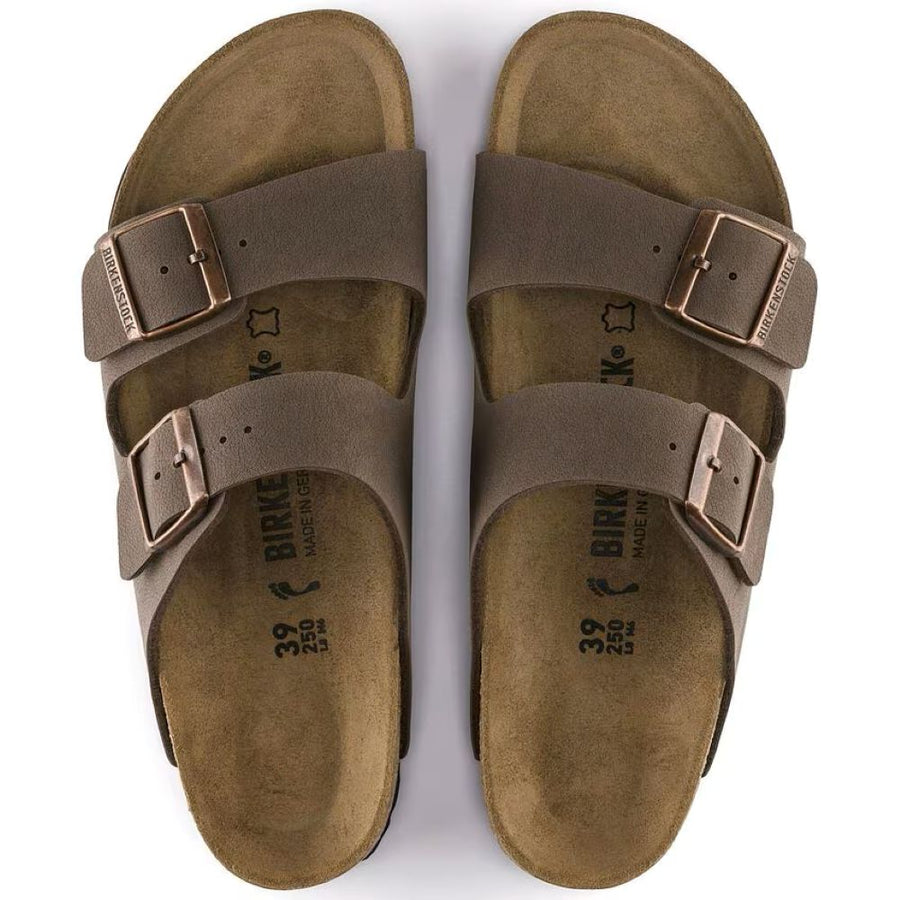 Birkenstock - Arizona Birko-Flor Birkibuc - (Regular) - 151181 - Mocca - Sandals