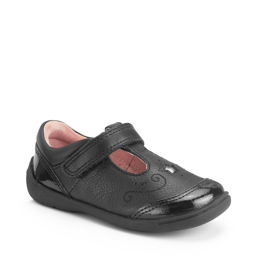 Start Rite - Dazzle - Black - School Shoes
