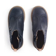 Start Rite - Bramble - Navy Leather/Floral - Boots