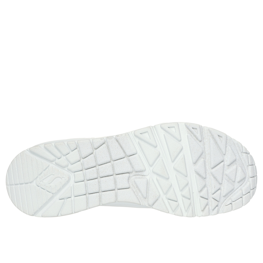 Skechers - Uno - Pop Back - White/Coral - Trainers