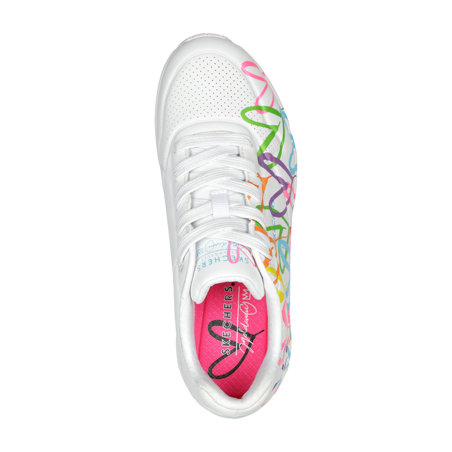 Skechers - Uno - Highlight Love - White/Multi - Trainers