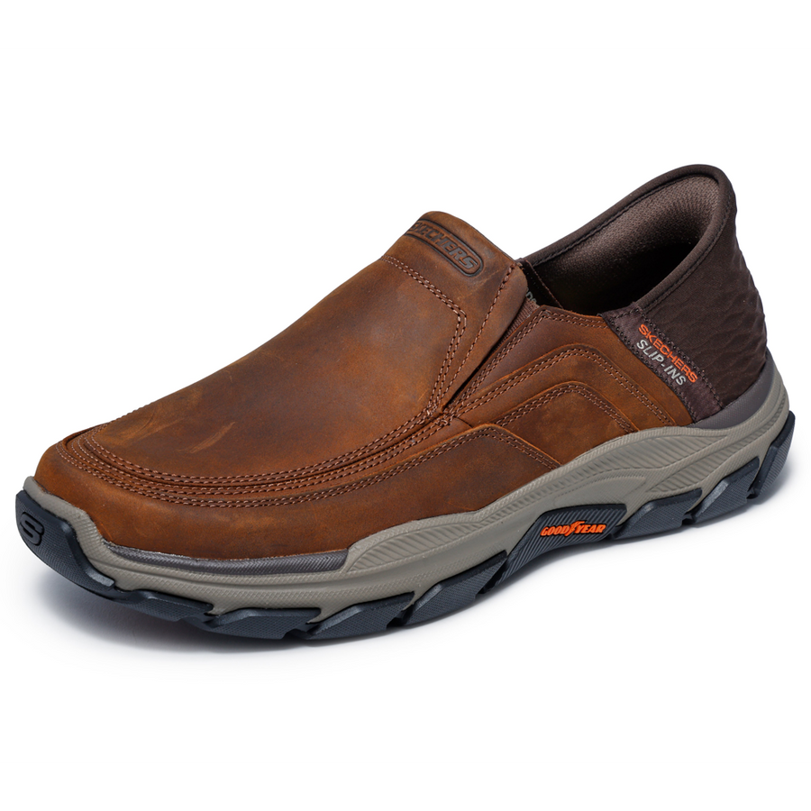 Skechers - Respected - Elgin - Dark Brown - Shoes