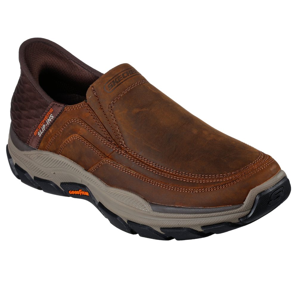 Skechers - Respected - Elgin - Dark Brown - Shoes