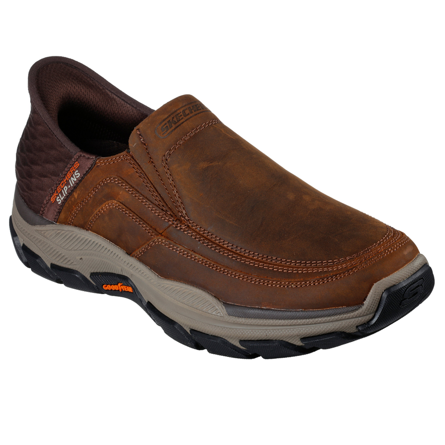 Skechers - Respected - Elgin - Dark Brown - Shoes