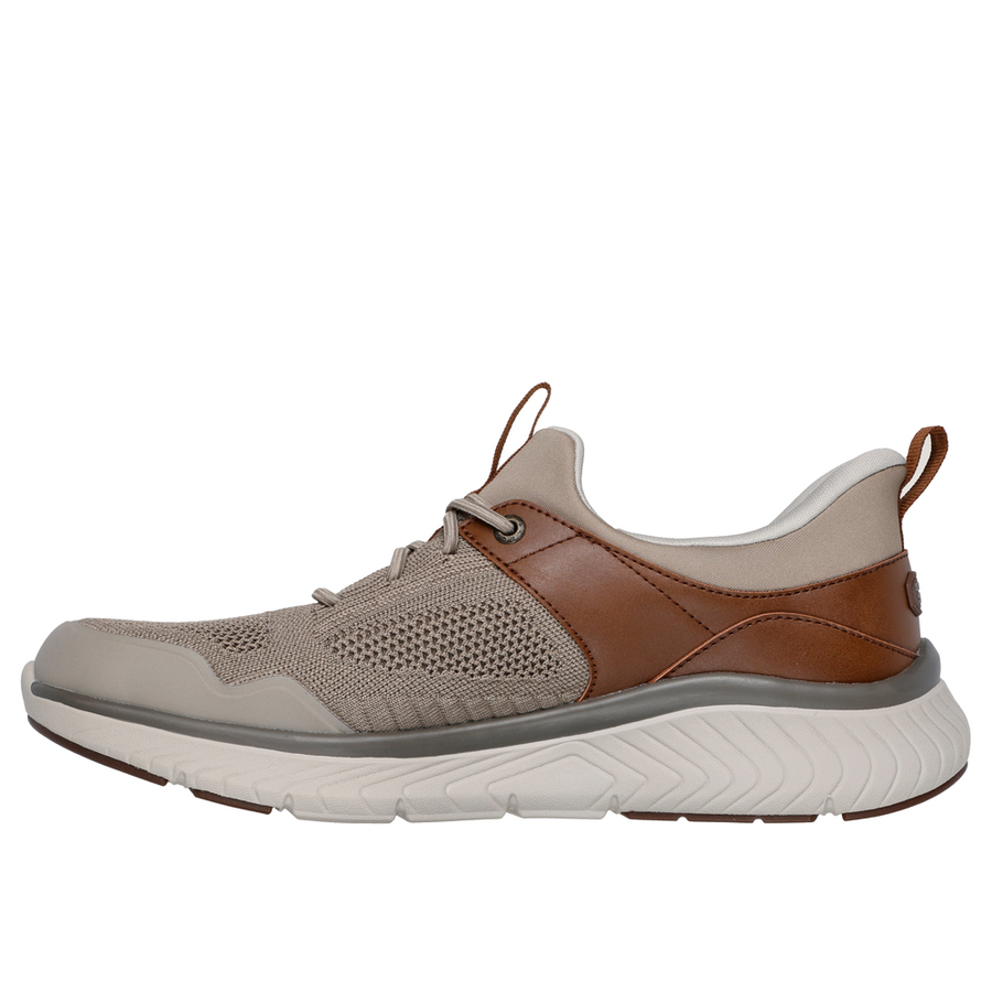 Skechers - Arch Fit Crosser - Emeric - Taupe/Brown - Trainers