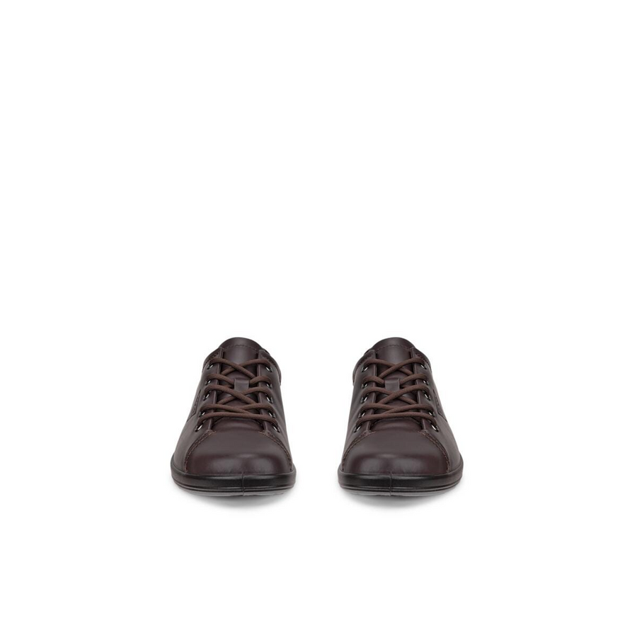 Ecco - Soft 2.0 Lace  - Mocha - Shoes