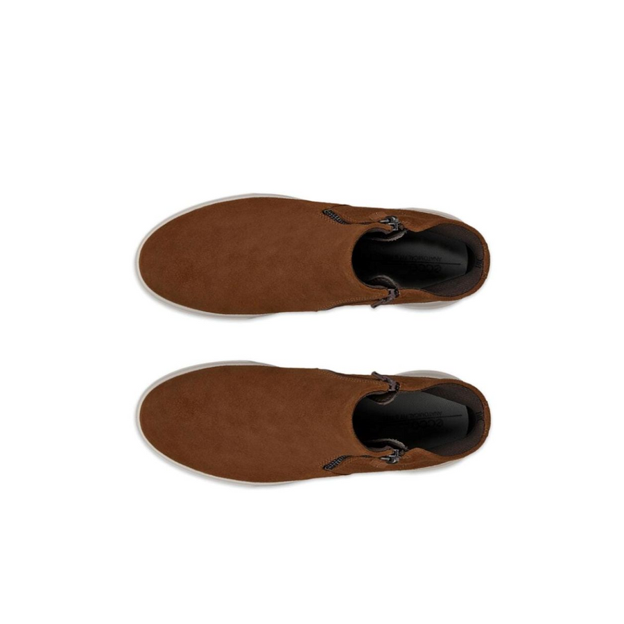 Ecco - Move Zip Bootie - Camel - Boots