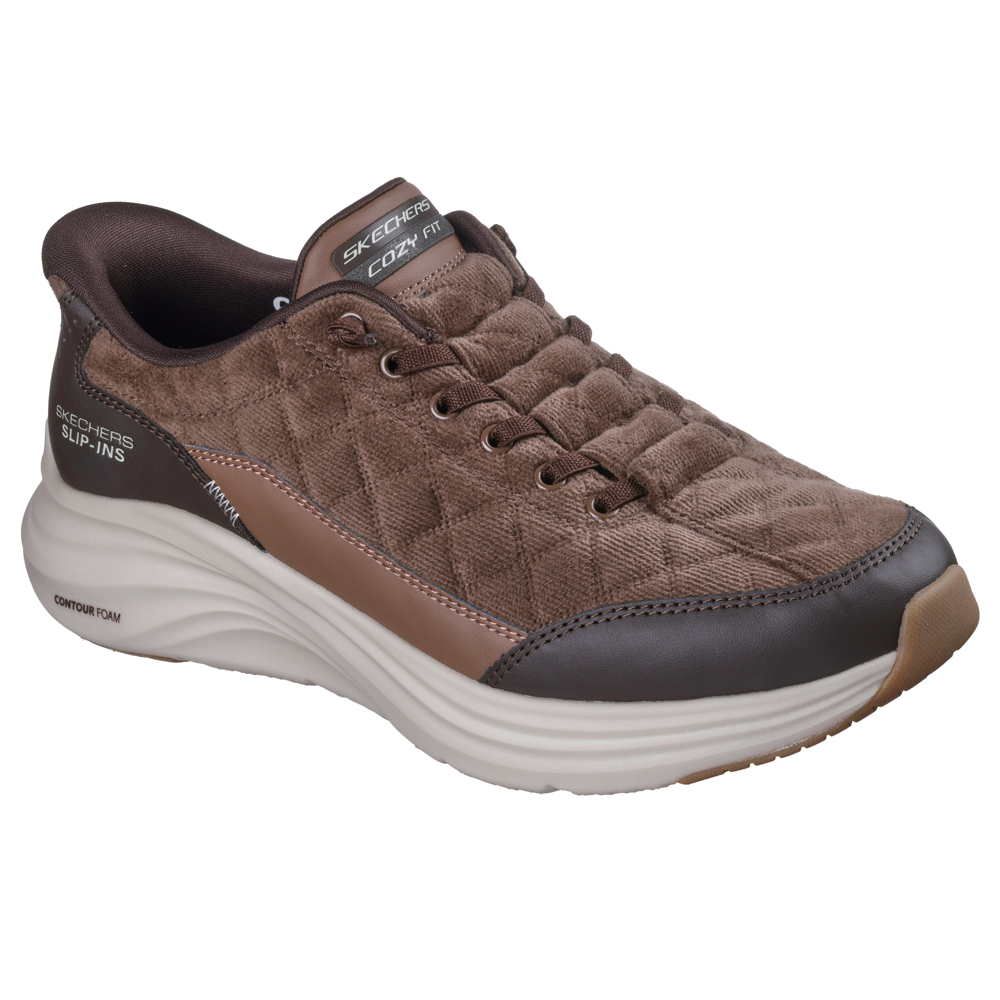 Skechers - Contour Foam- Cozy Fit - Brown - Trainers