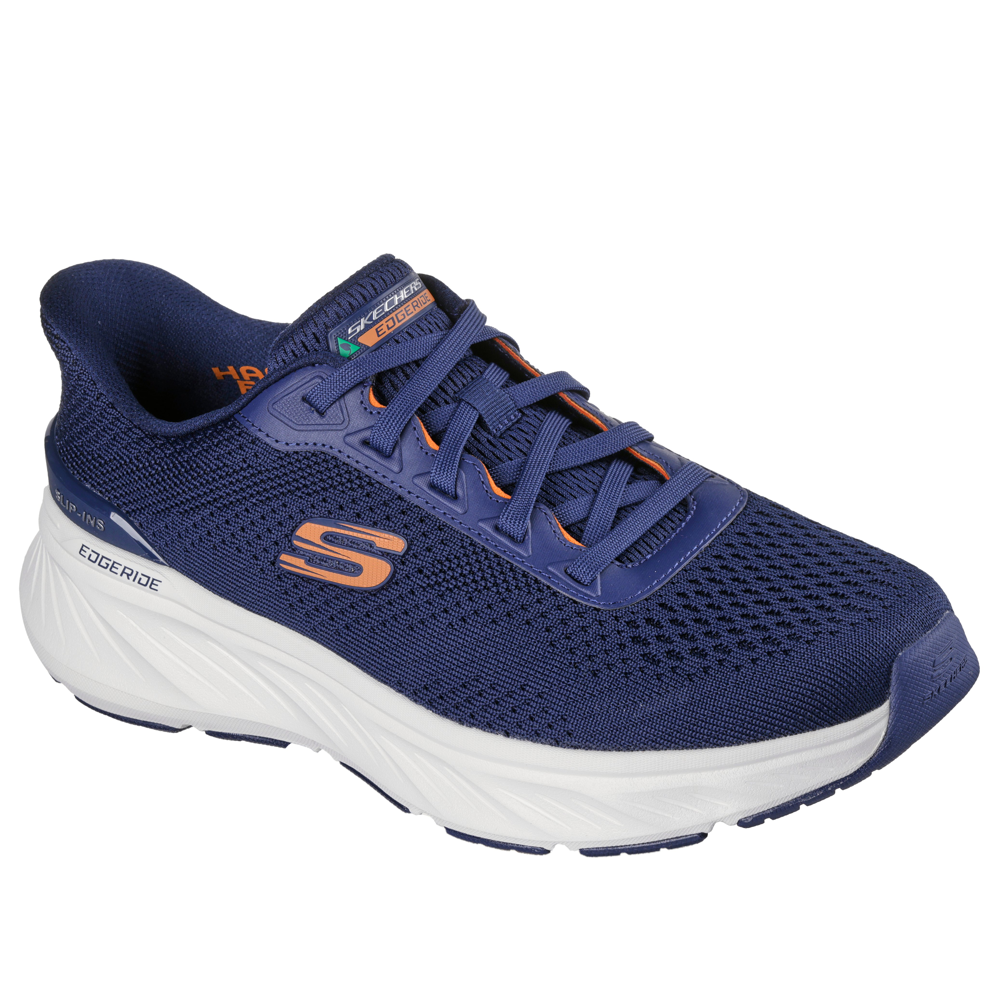 Skechers - Edgeride- Erlson - Navy/Orange - Trainers