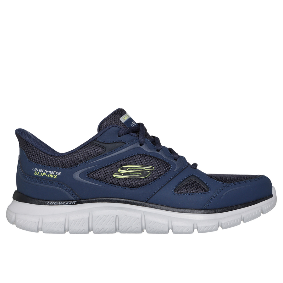 Skechers - Track - Ezral - Navy/Lime - Trainers