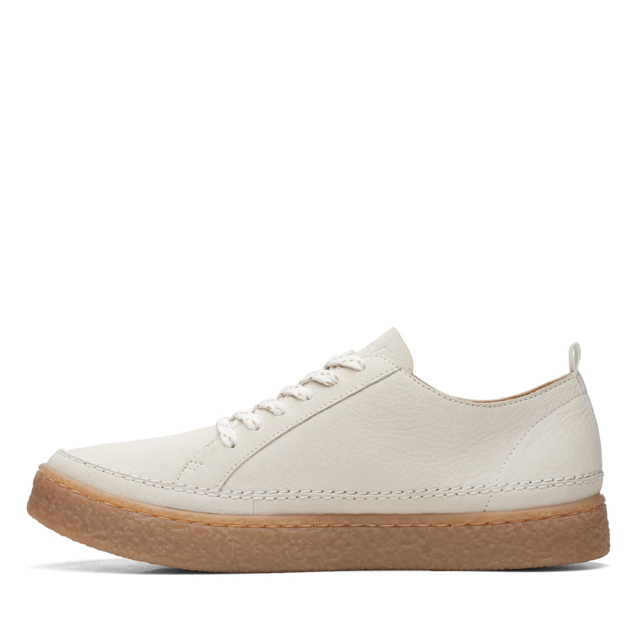Barleigh Lace - White Leather