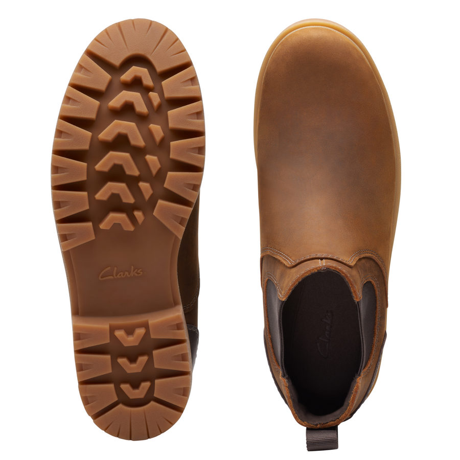 Clarks Rossdale Top Beeswax Leather Boots Colton Footwear