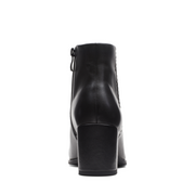 Clarks - Freva55 Zip - Black Leather - Boots