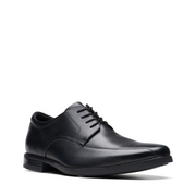 Clarks - Howard Over - Black Leather - Shoes