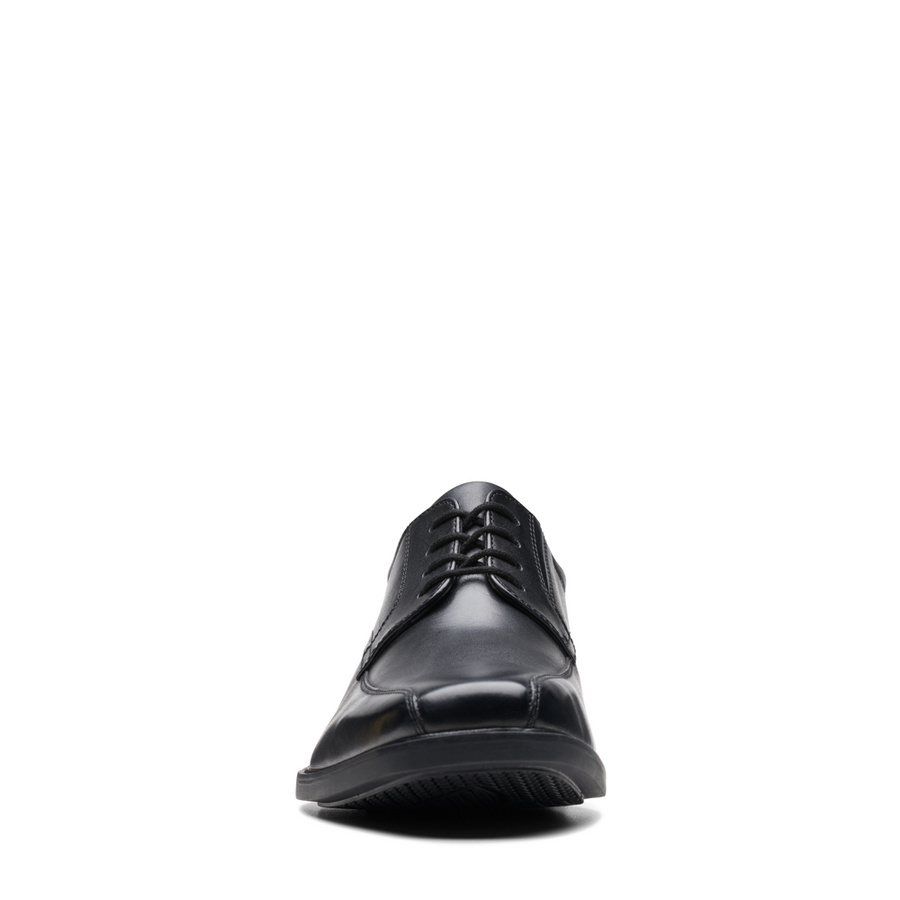 Clarks - Howard Over - Black Leather - Shoes
