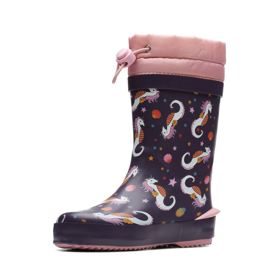 Clarks - Tarri Race T. - Anthracite - Wellingtons