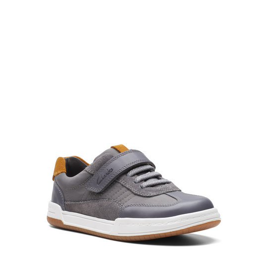 Clarks - Fawn Family K - Grey - Shoes