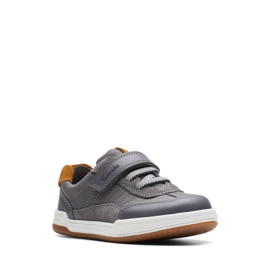 Clarks - Fawn Family T - Grey - Shoes